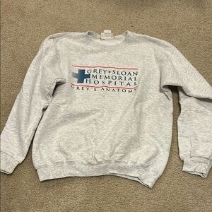 Grey + Sloan Memorial Hospital Gray Sweatshirt (From Grey’s Anatomy)